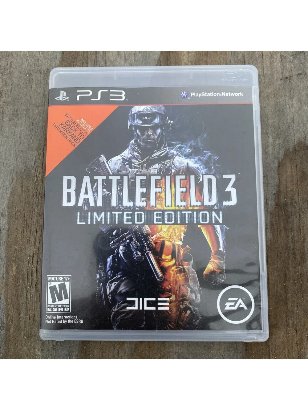 Battlefield 3 Premium Edition (PlayStation 3, 2011) PS3 Excellent Fast Shipping